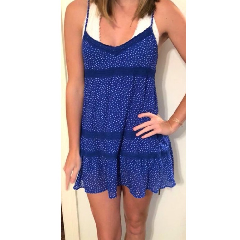Abercrombie & Fitch blue sundress
